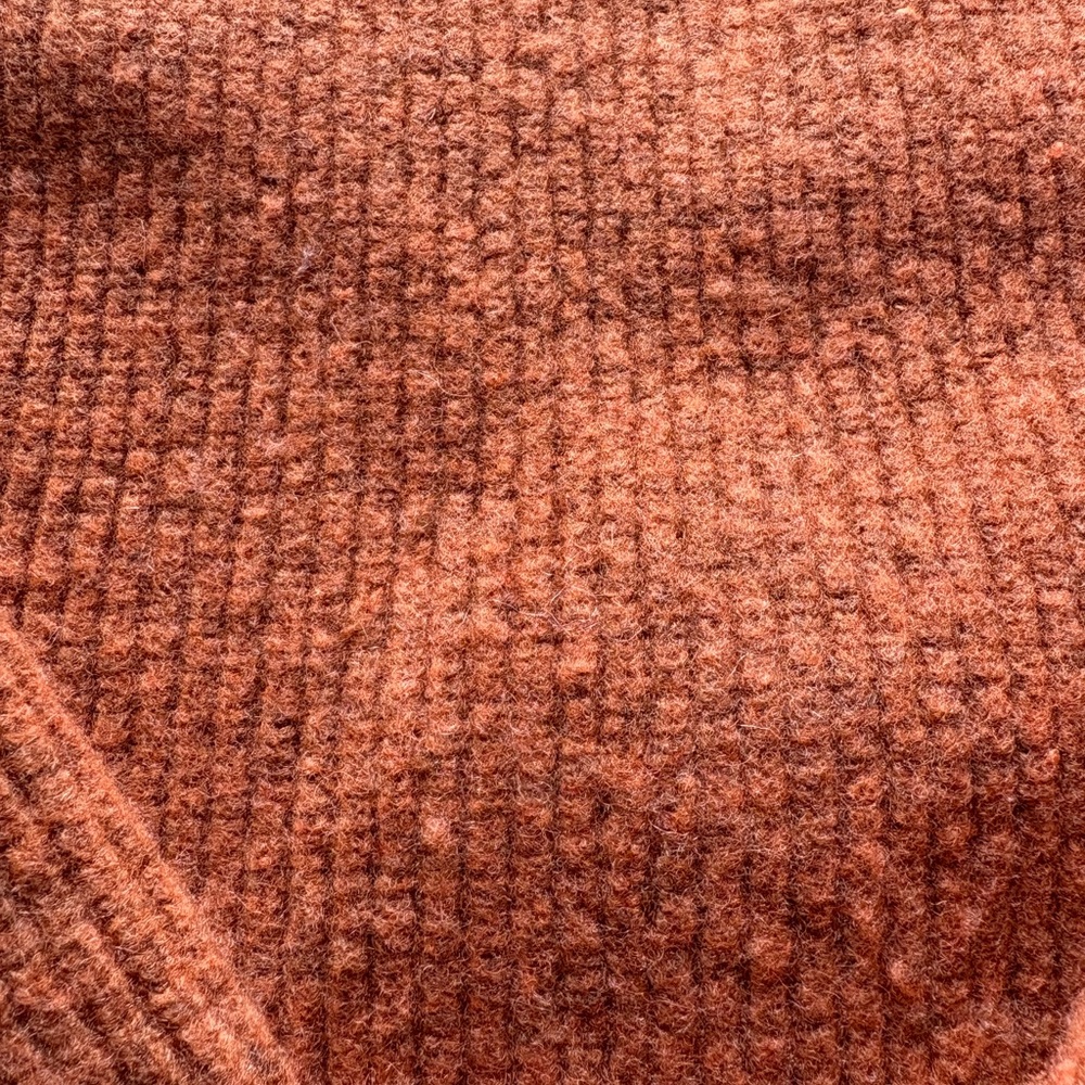 Men's Rust Sweater - Picture 7 of 8